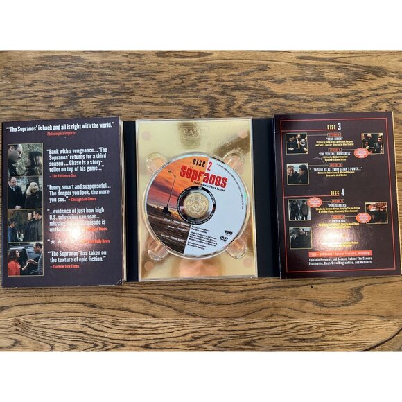 The Sopranos The Complete Third Season DVD Set - Picture 3 of 8
